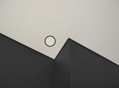 Решетка скрытого монтажа для натяжного потолка FoZa d125мм с вентилятором на шарикоподшипнике с выходом на трубу d100мм